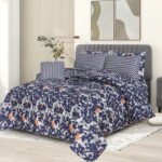 PEONY SUMMER COMFORTER SET 7 PCS