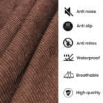 fitted waterproof mattress cover