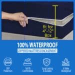 durable mattress protector cover