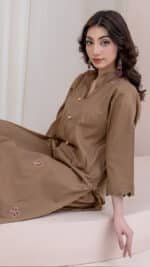 Elegant Summer Lawn Suit for Ladies – 2 Piece Embroidered Design