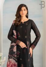 Iznik Heavy Embroidered Dhanak - Image 2